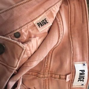Paige Jeans - Pale Pink Verdugo Ankle Sz27